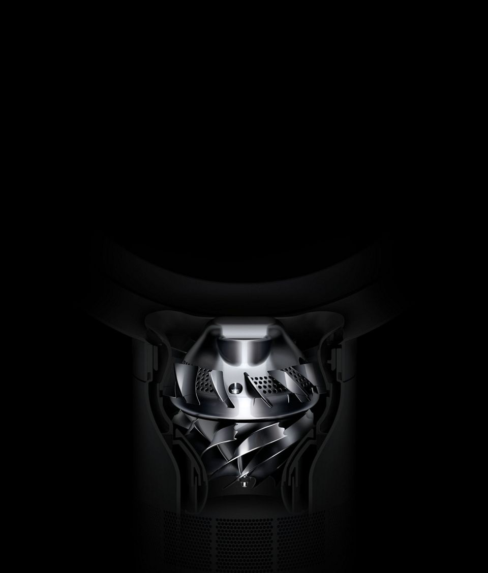 Dyson fan motor close-up