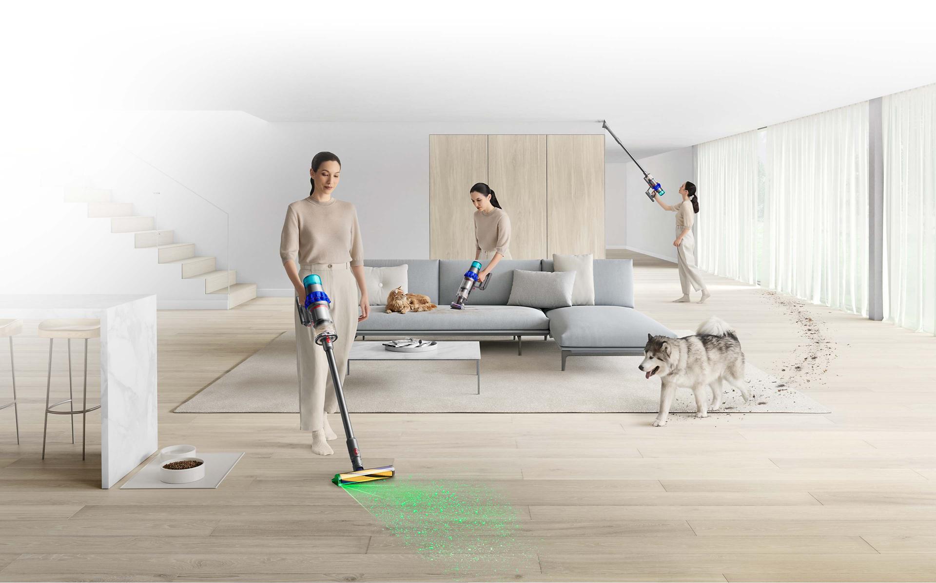 清潔家居不同地方的男士