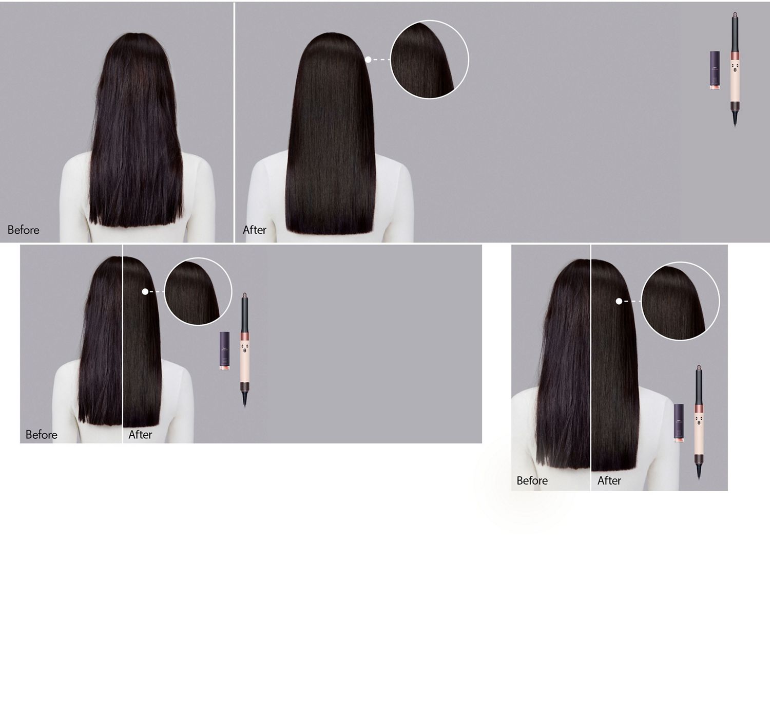 Dyson Chitosan™ Pre-style cream Straight to wavy rich conditioning