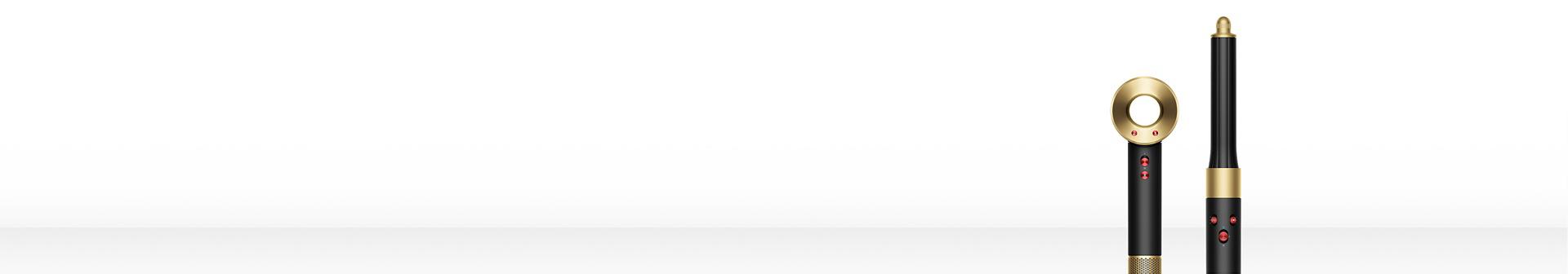 A Dyson Corrale straightener, Dyson Airwrap multi-styler and Dyson Supersonic hair dryer