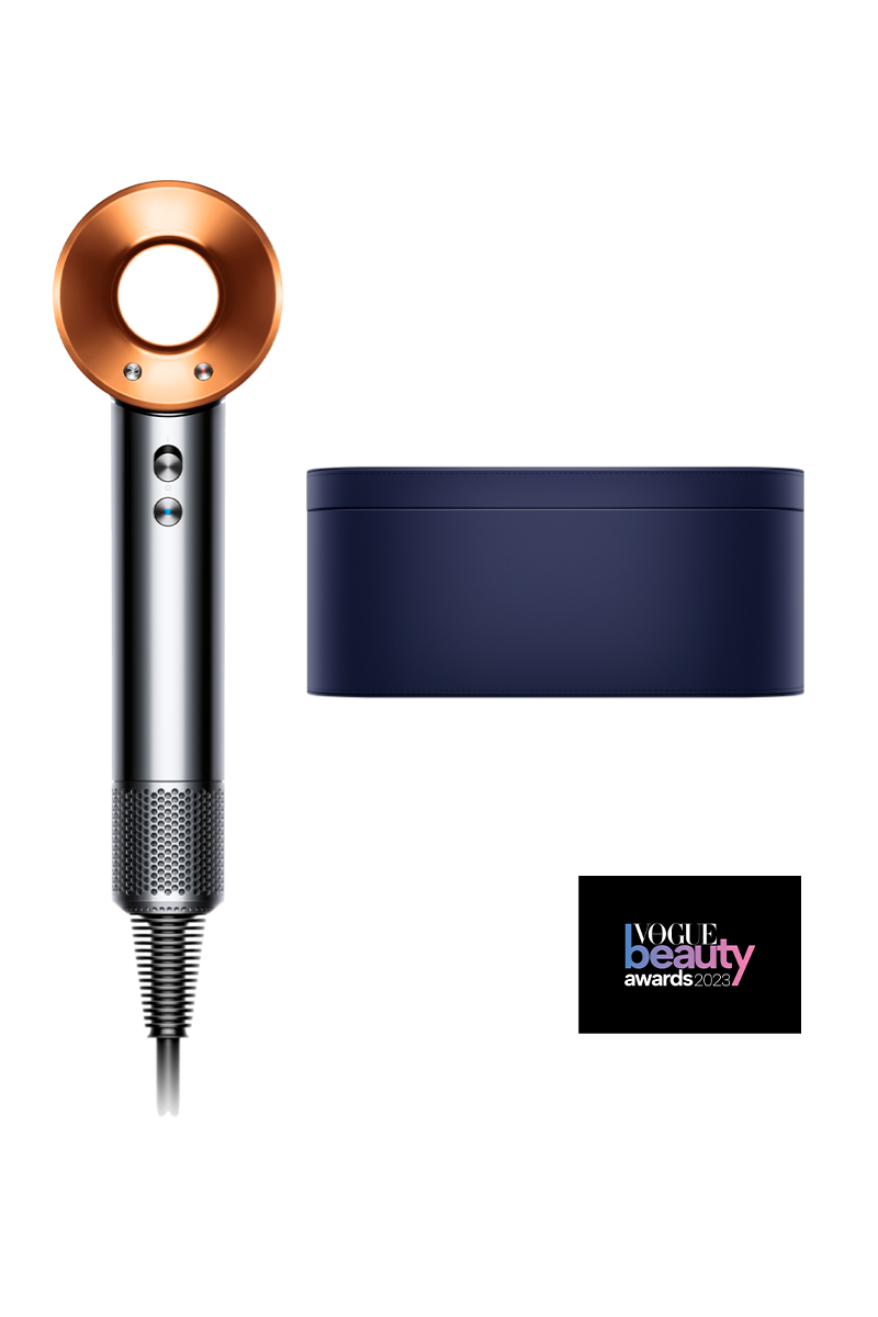 Dyson Supersonic™ hair dryer HD08 (Nickel/Copper) with storage case