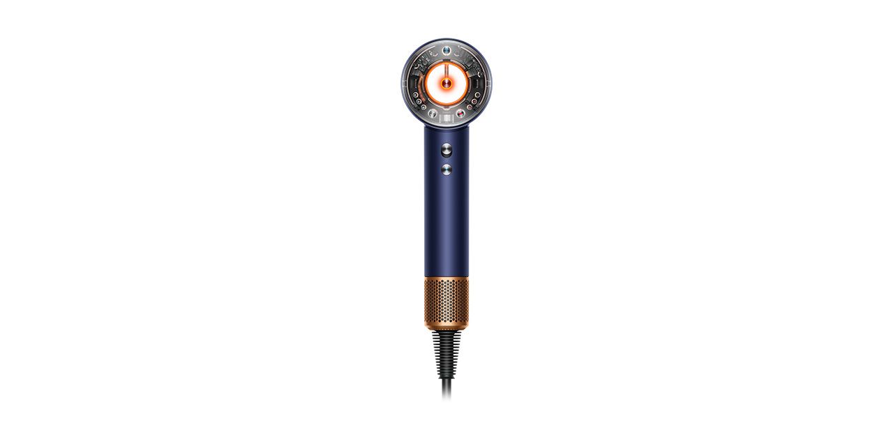 Dyson Supersonic Nural™ hair dryer in Prussian Blue/Rich Copper