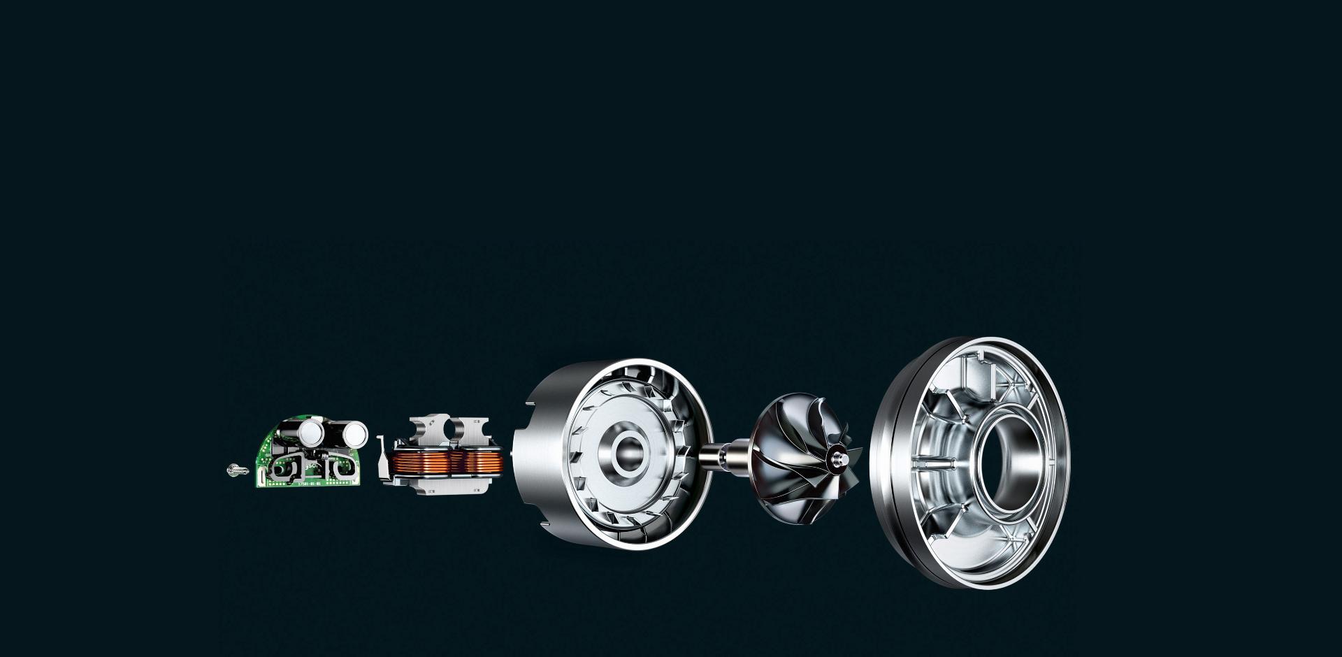 Robbantott motor ábrája