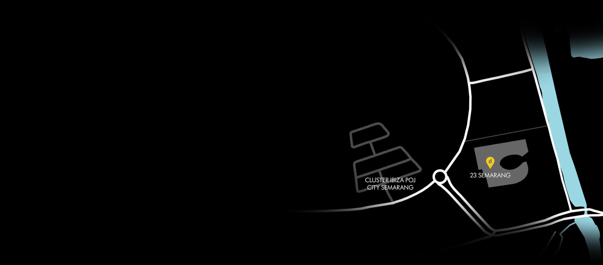 Map of Dyson Store at 23 Semarang Shopping Center