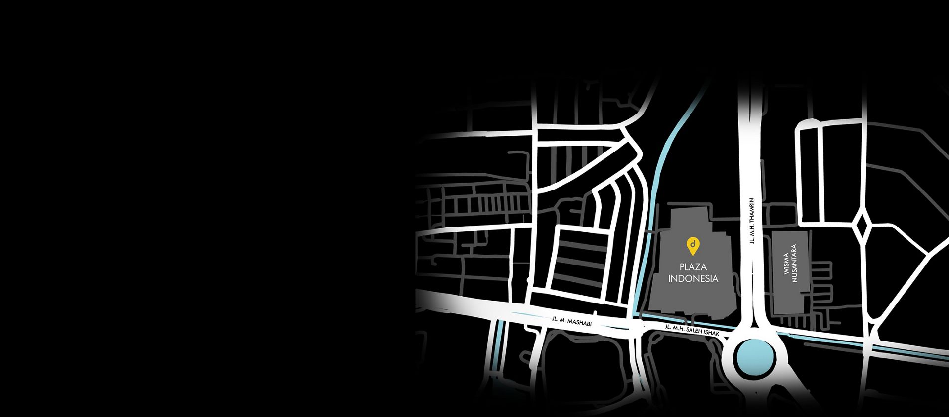 Map of Dyson Store at Plaza Indonesia