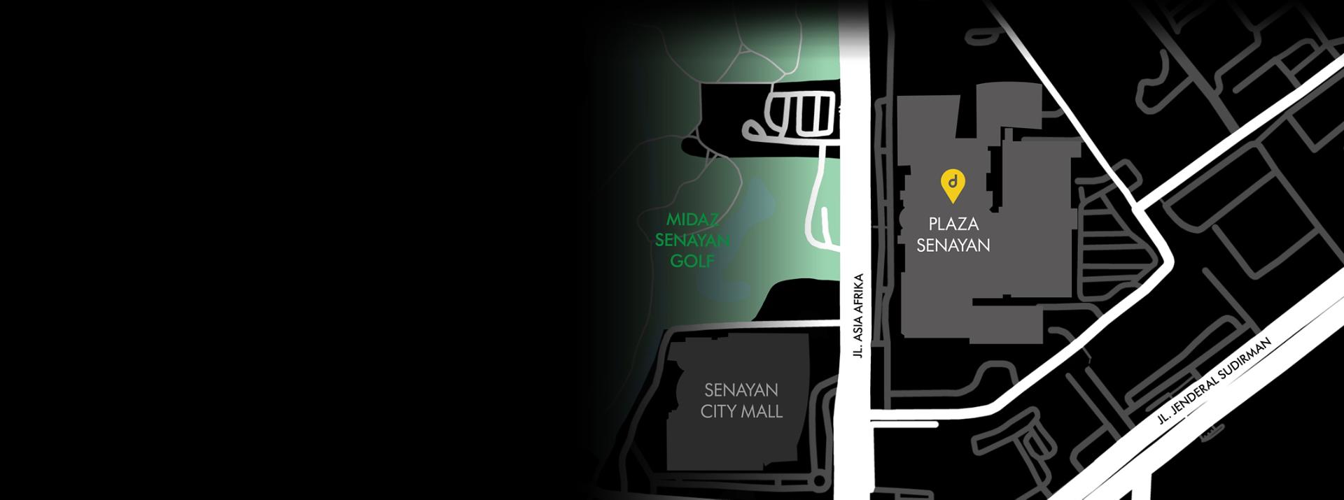 Map of Dyson Store at Plaza Senayan