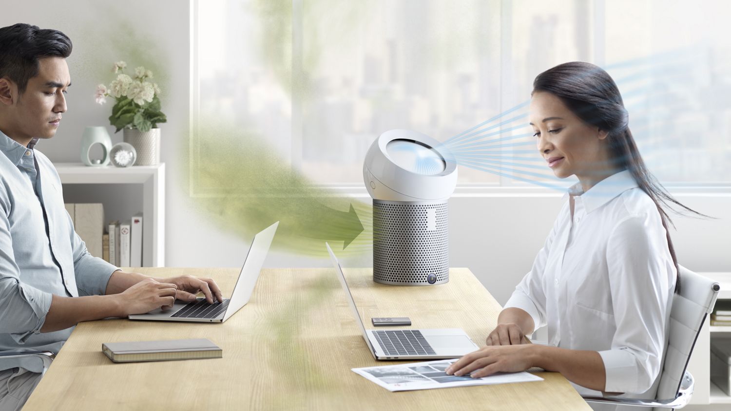 Purificator și ventilator de uz personal Dyson Pure Cool Me™ (Alb
