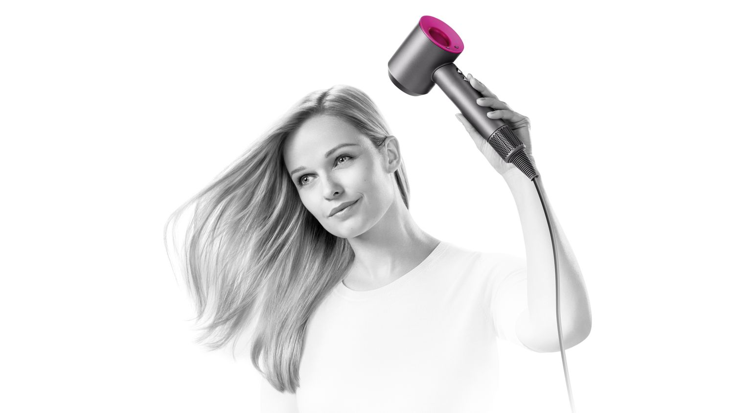 Dyson Supersonic™ hair dryer - Iron/Fuchsia