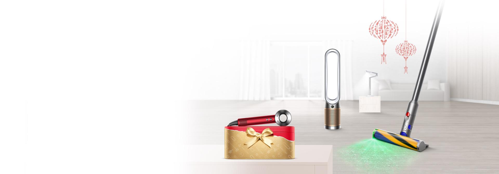 Spring cleaning with Dyson machines
