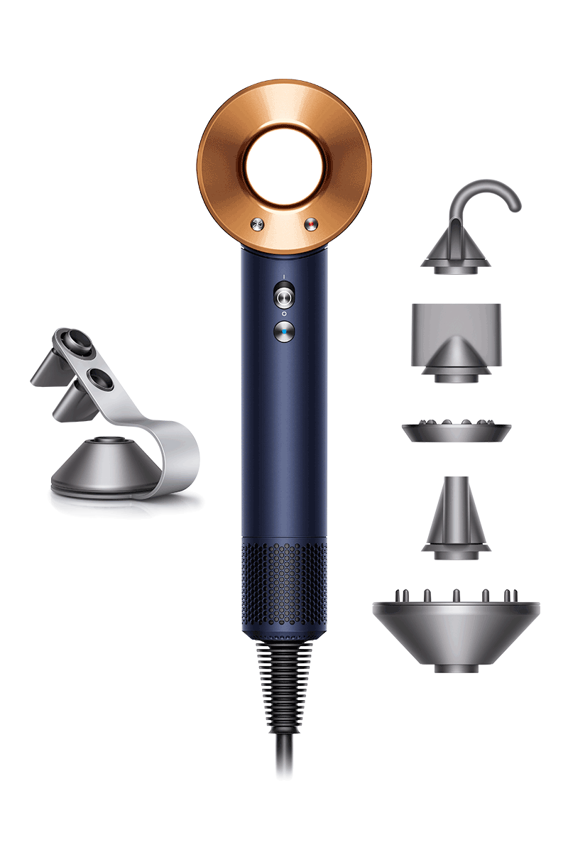 Dyson Supersonic™ hair dryer (Prussian blue/Rich copper)