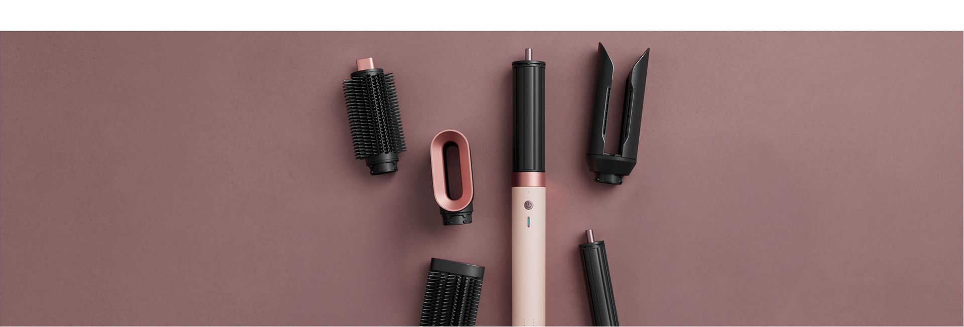 Airwrap Co-anda2x multi-styler with a range of attachments.