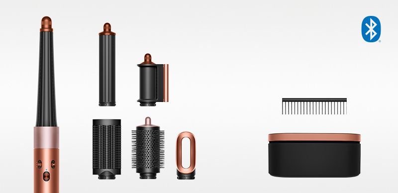 다이슨 에어랩 i.d.™ 멀티 스타일러 앤 드라이어(앰버 실크/샴페인 핑크)