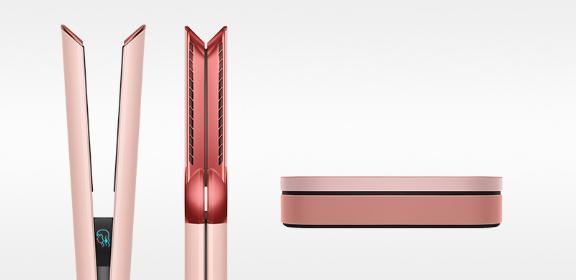 เครื่องหนีบผม Dyson Airstrait™ (สีซากุระ เชอร์รี่)