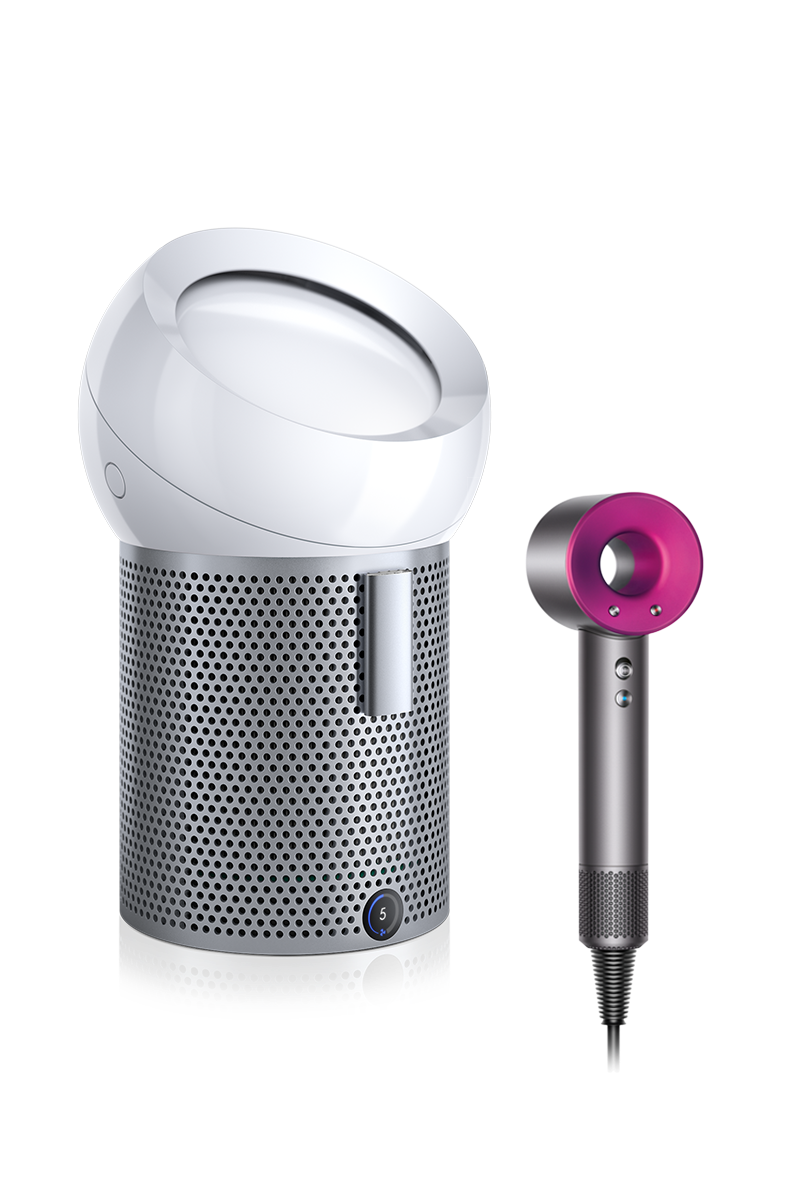 Dyson Kit: Dyson Supersonic™ (iron/fuchsia)+ purificador- ventilador personal Dyson Pure Cool Me™
