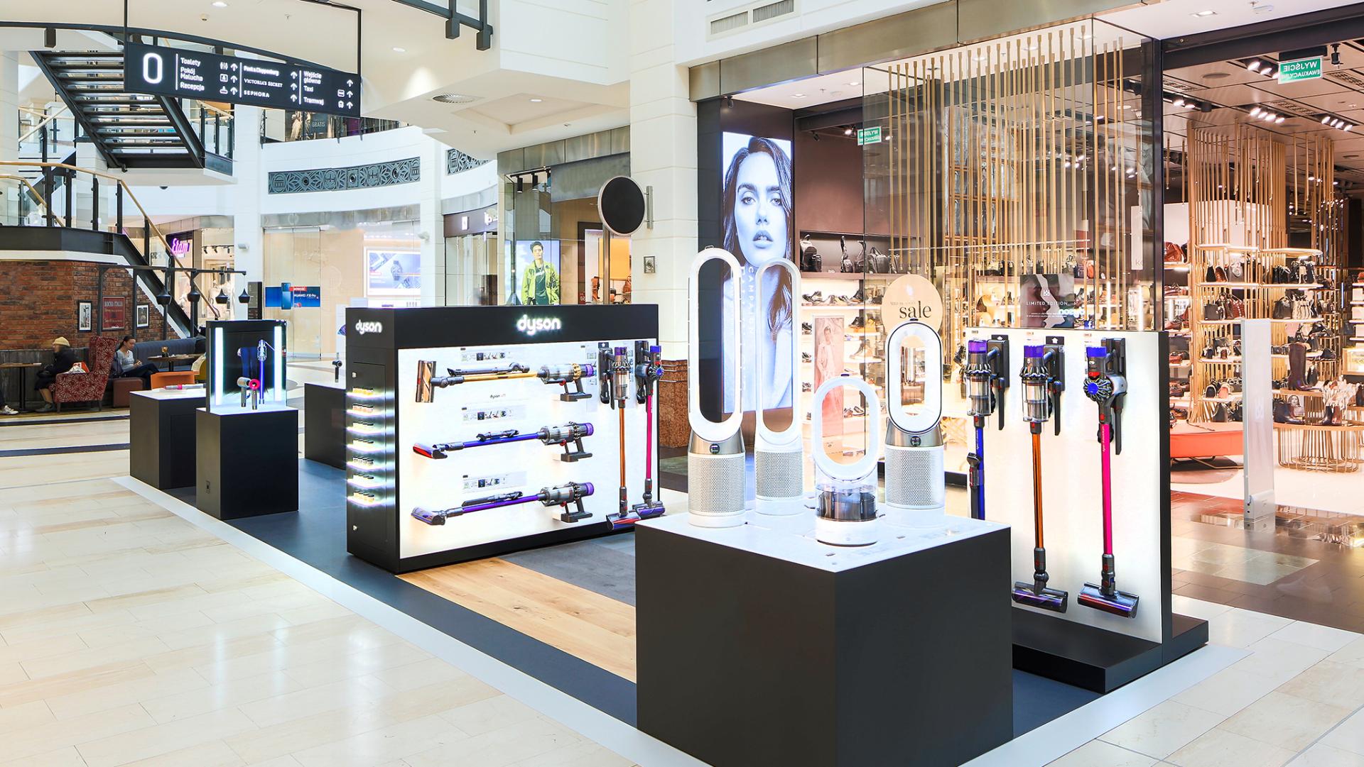 Sklep Dyson w Warszawie w Westfield Arkadia