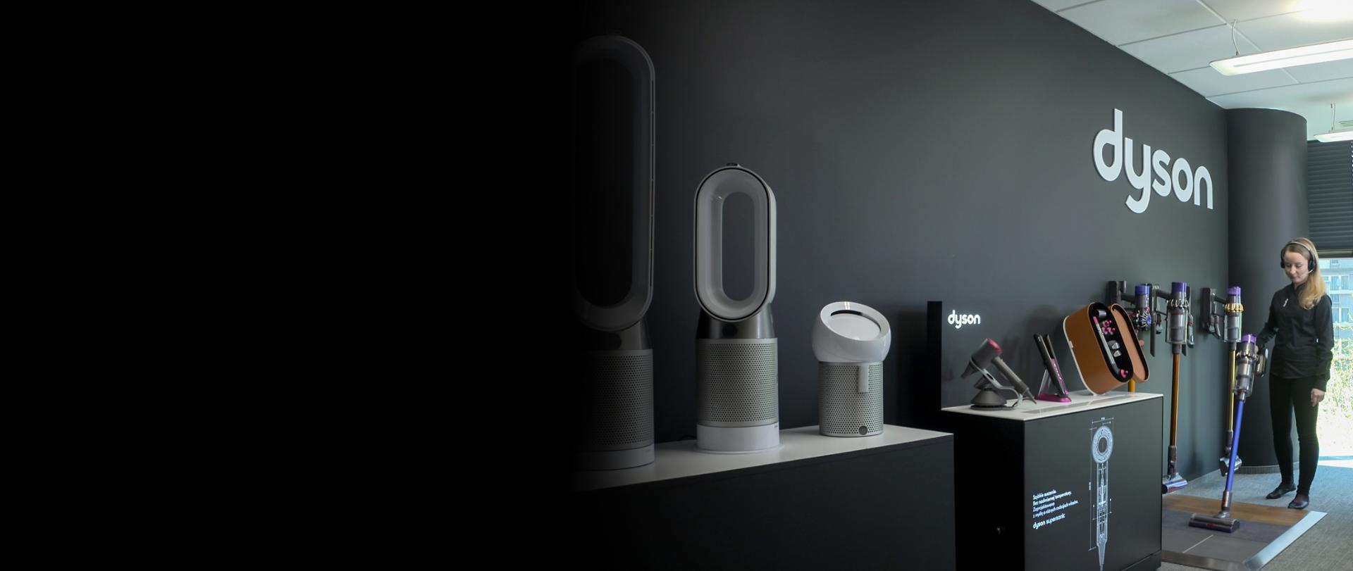 Expert Dyson podczas wideorozmowy