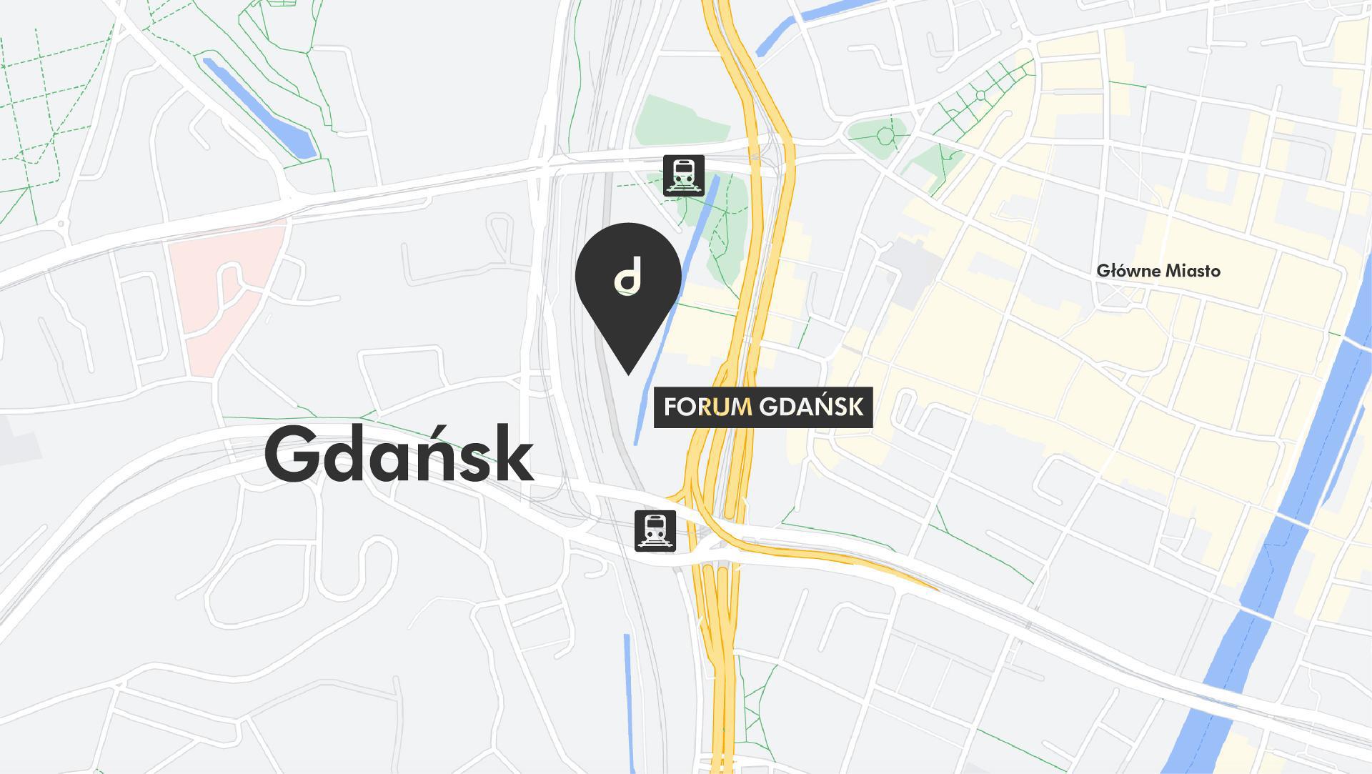 mapa Sklep Dyson Gdańsk - Forum Gdańs