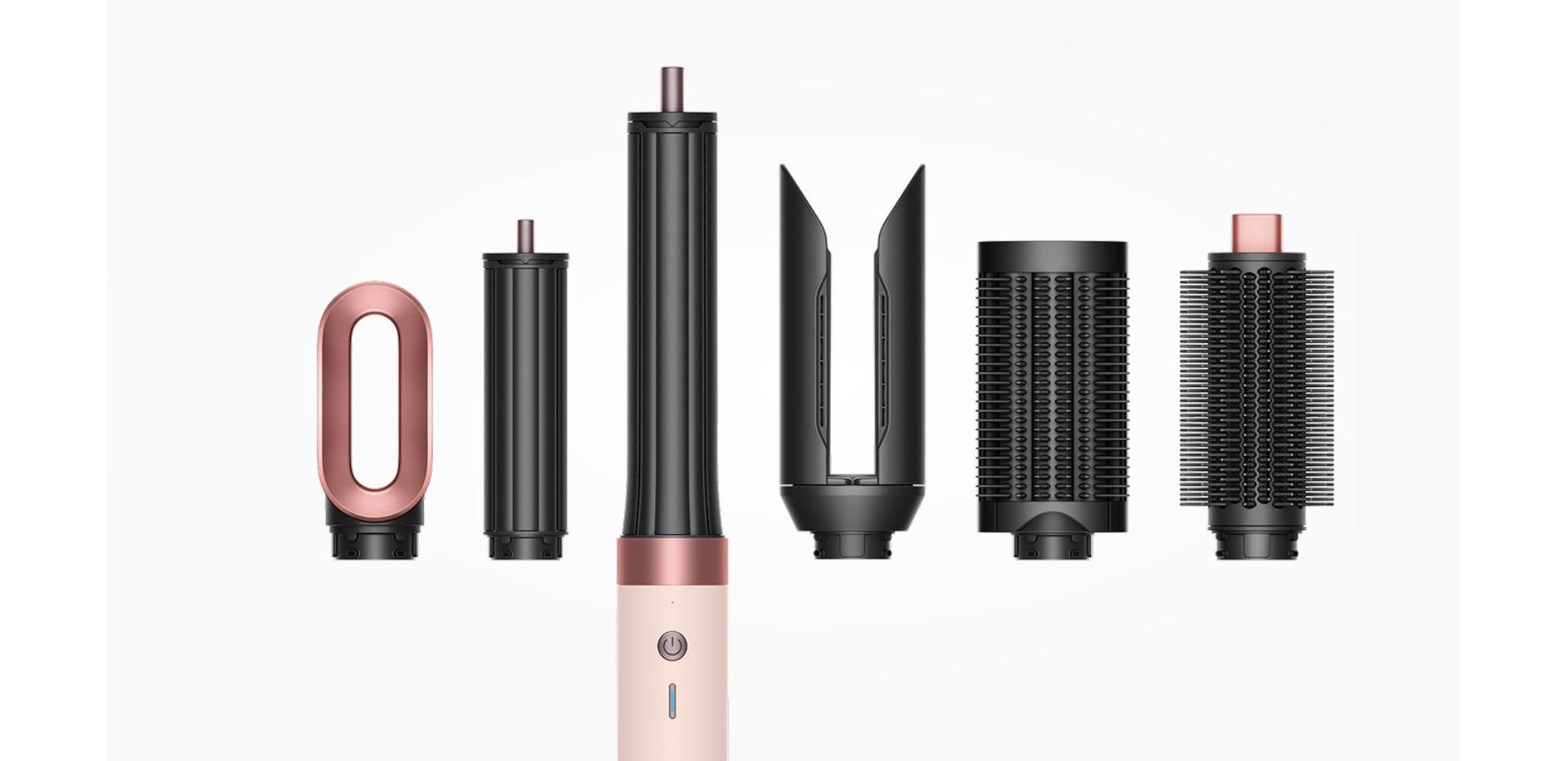 Nowy multistyler Airwrap Co-anda2x wraz z na nowo zaprojektowanymi końcówkami