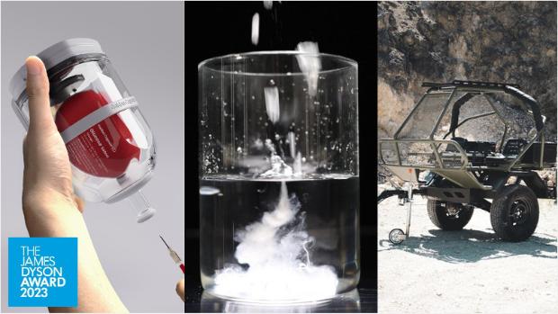 zwycięskie projekty konkursu Nagroda Jamesa Dysona 2023