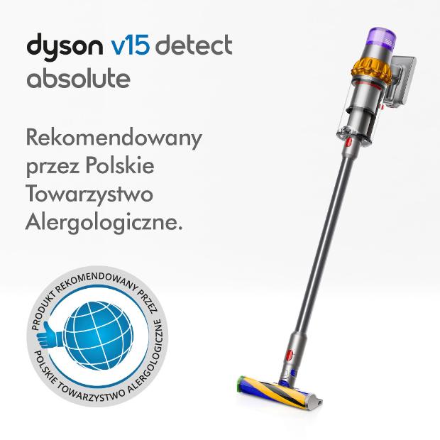 Dyson V15 Detect Absolute z logiem PTA