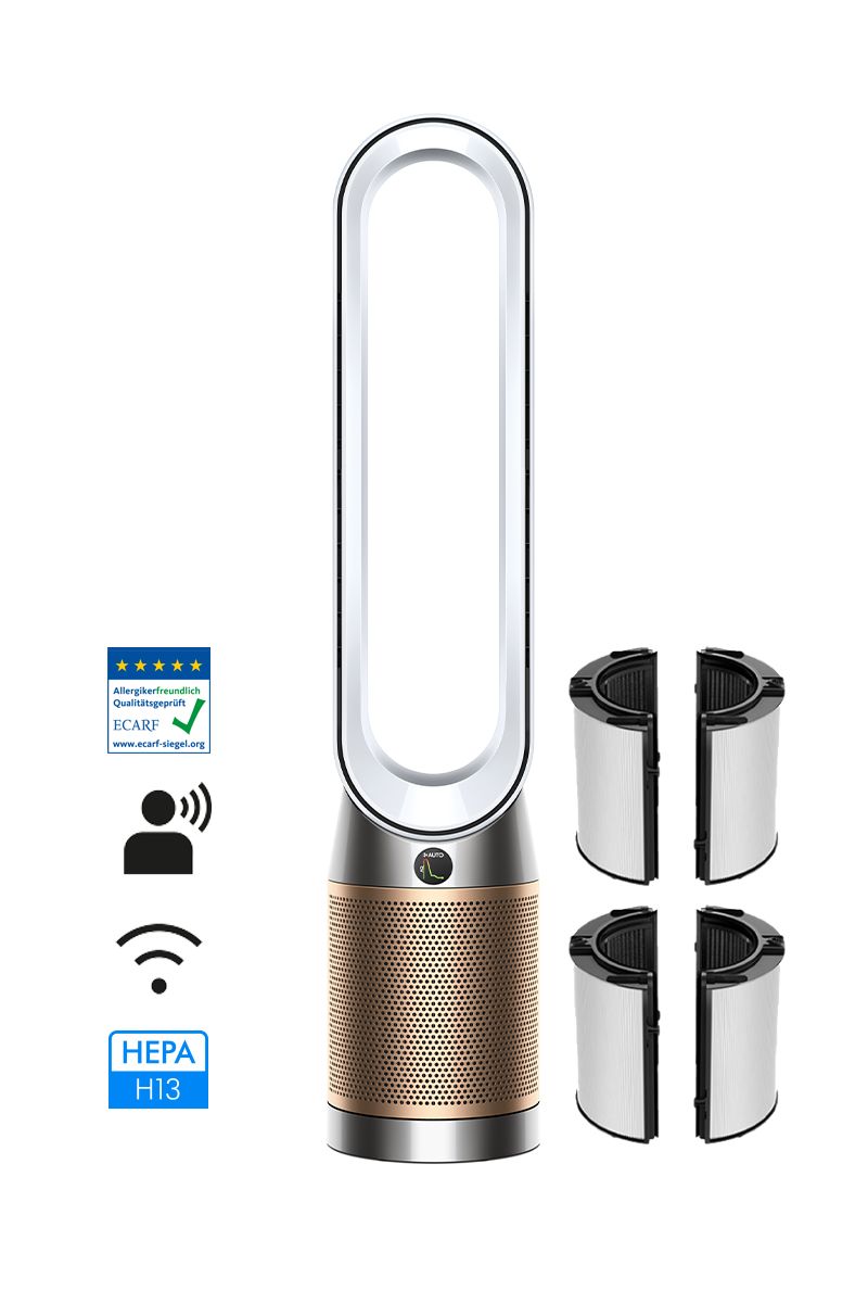 Dyson Purifier Cool™ Formaldehyde TP09 oczyszczacz powietrza z funkcją wentylatora