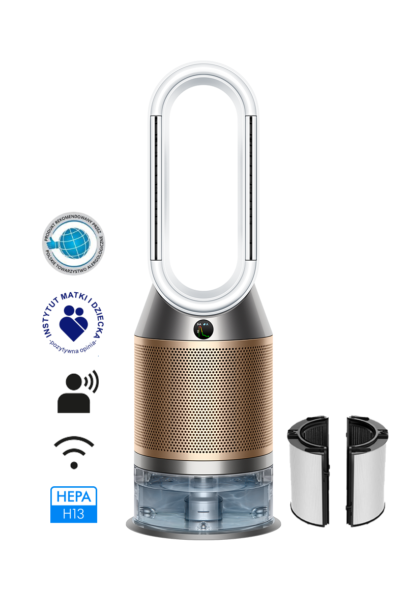 Dyson Purifier Humidify+Cool™ Formaldehyde PH04 oczyszczacz powietrza z funkcją nawilżania