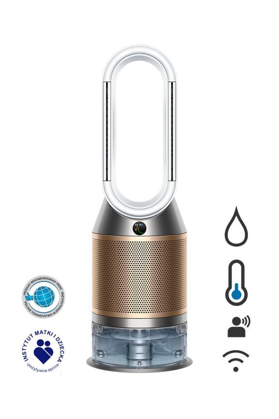 Dyson Purifier Humidify+Cool™ PH2 De-NOx oczyszczacz powietrza z funkcją nawilżania