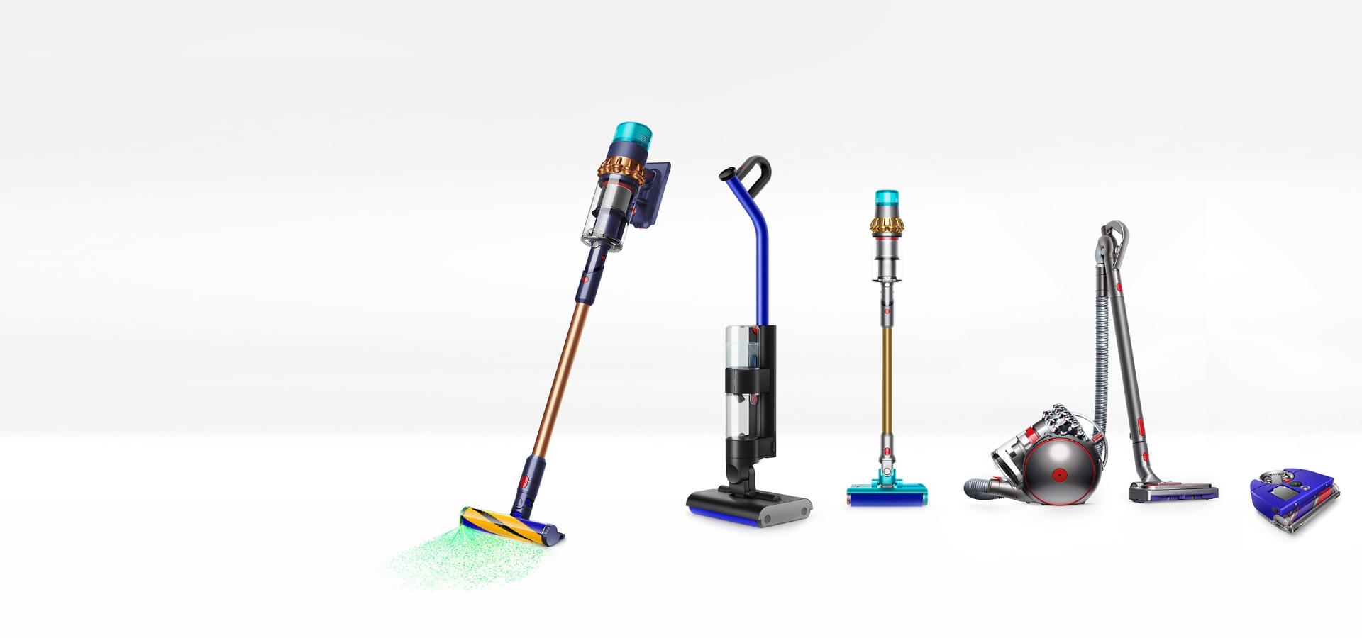 Różne urządzenia do czyszczenia i sprzątania podłóg Dyson