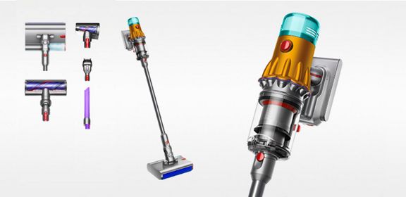 Dyson V12s Detect Slim Submarine™ (Yellow/Nickel)