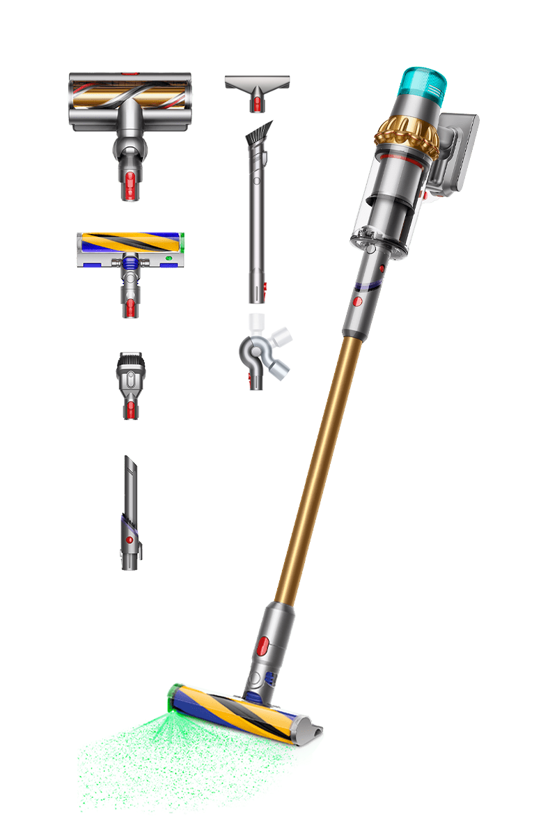 Dyson V15 Detect™ Absolute (Złoto) odkurzacz bezprzewodowy
