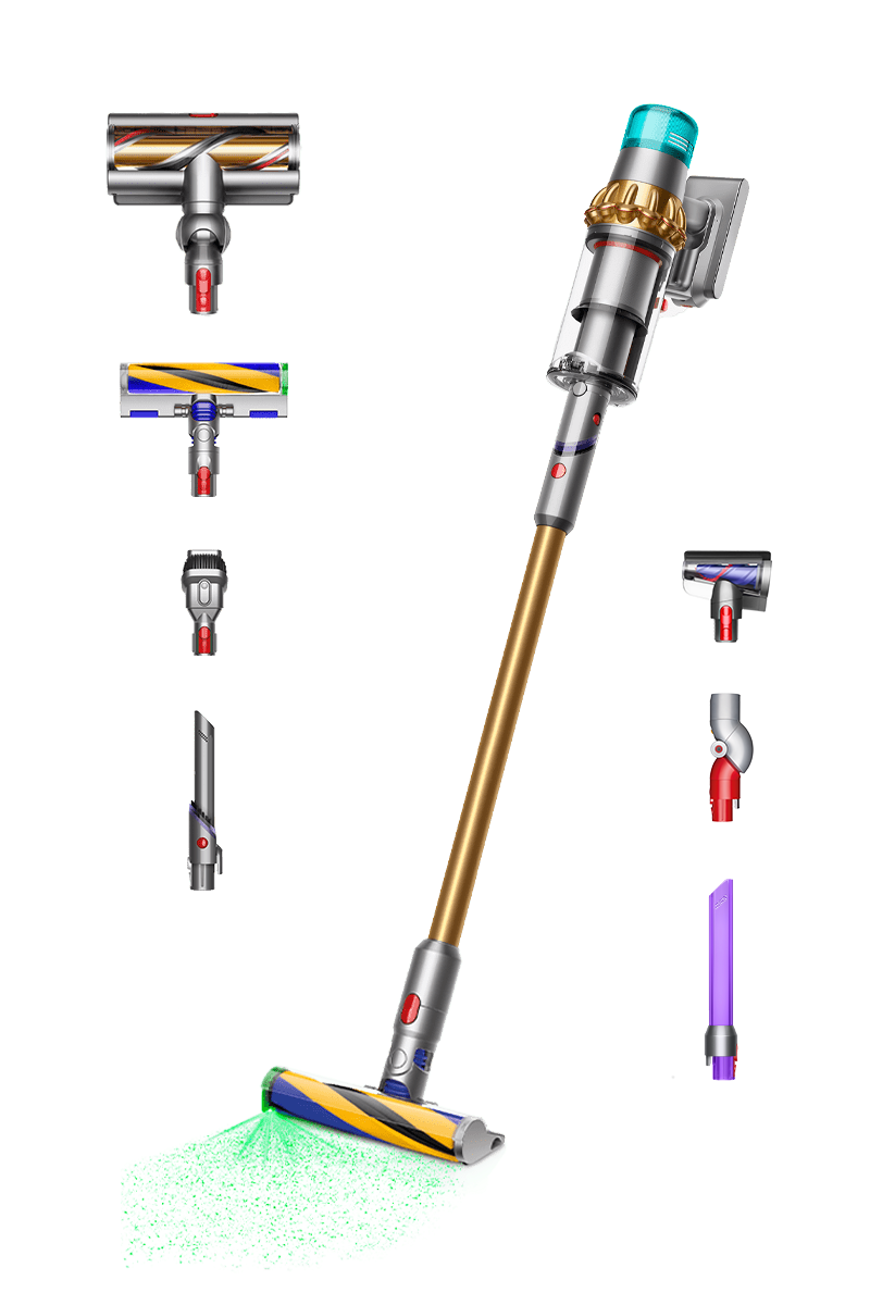 Dyson V15 Detect™ Absolute (Złoto) odkurzacz bezprzewodowy