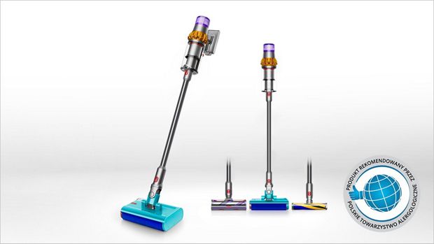 odkurzacz bezprzewodowy Dyson V15s Detect Submarine z akredutacją PTA