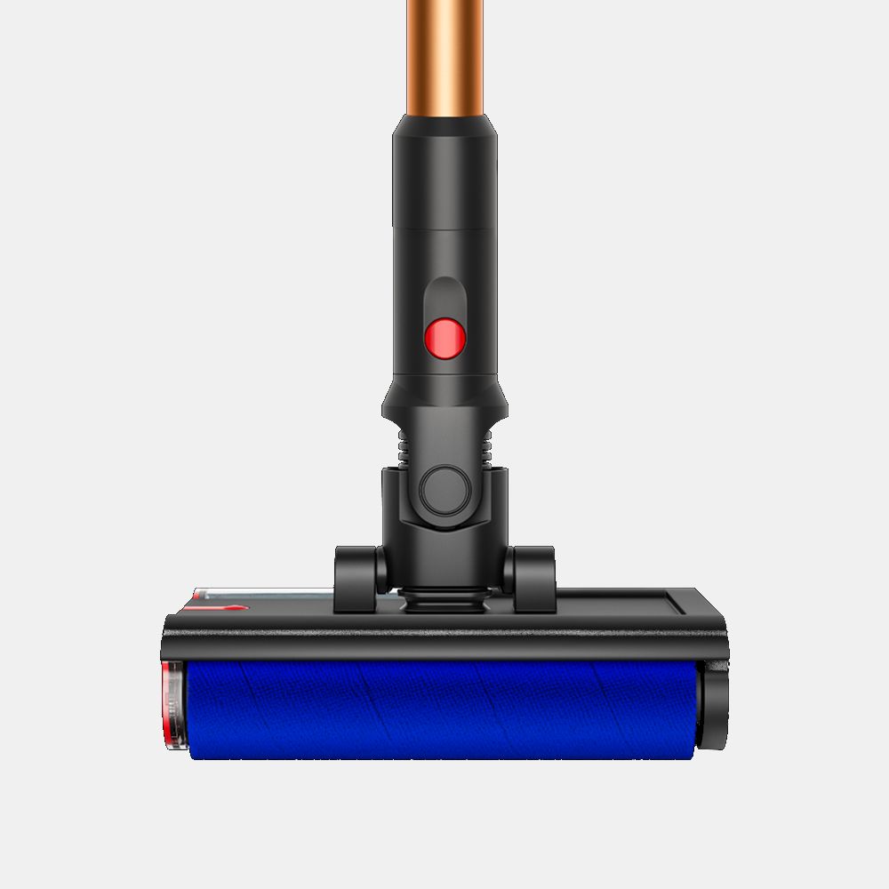 Zbliżenie na elektroszczotkę odkurzacza bezprzewodowego z funkcją aktywnego mycia Dyson V15s Submarine