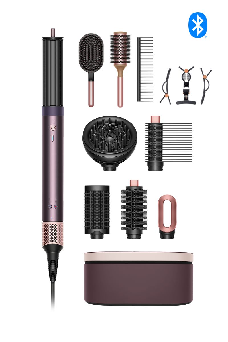 Multistyler Dyson Airwrap Co-anda2x™ Curly+Coily Fioletowy jaspis