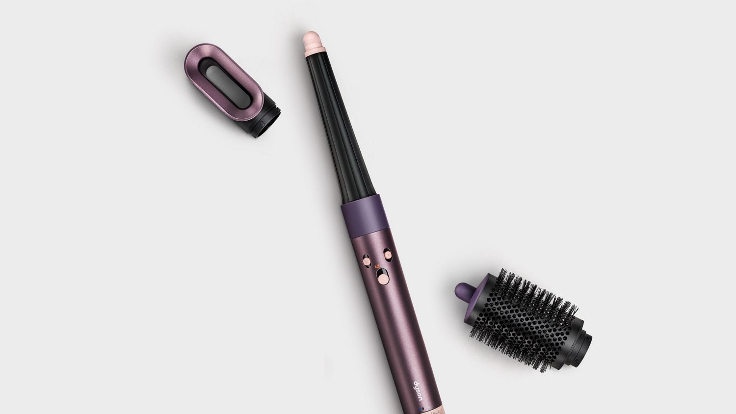 ★大人気商品★ Airwrap Dyson Multistyler i.d.™ jaspis Fioletowy Straight+Wavy 生活家電