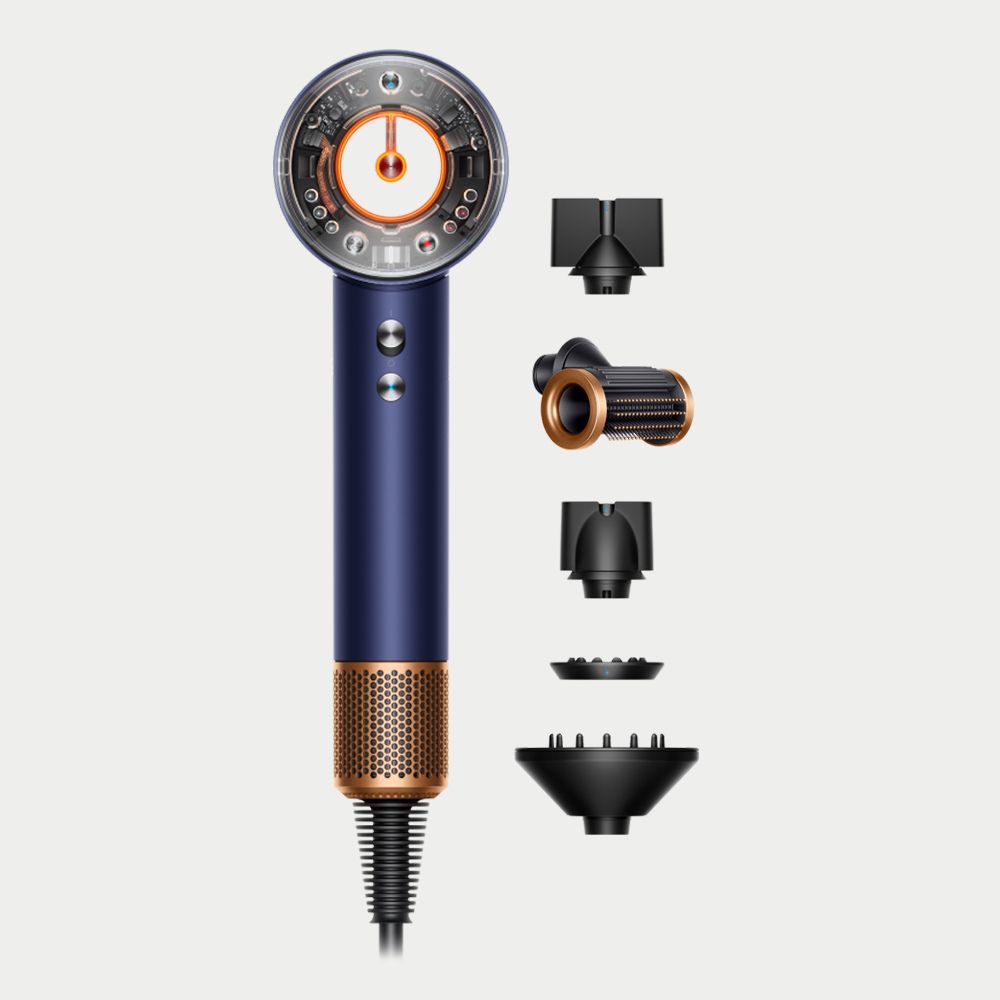 Suszarka Dyson Supersonic Nural Straight+Wavy wraz z inteligentnymi końcówkami