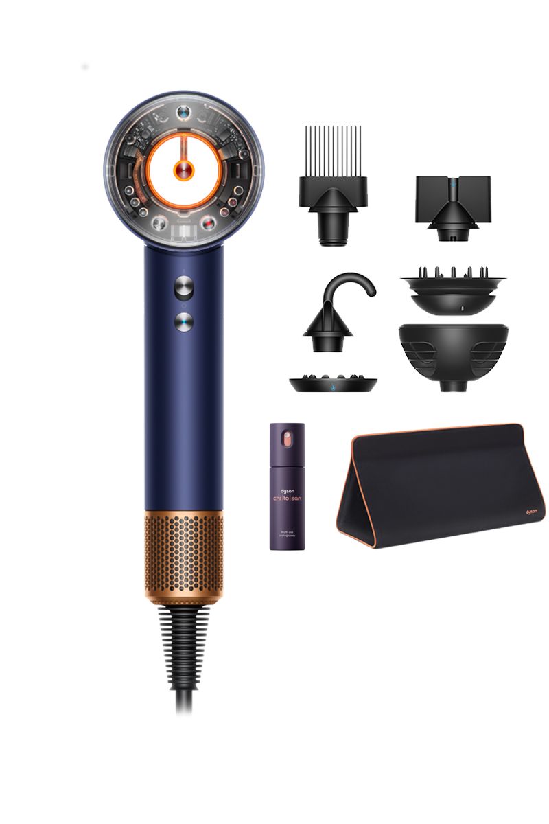 Suszarka do włosów Dyson Supersonic Nural™ Curly+Coily Błękit pruski/Miedź