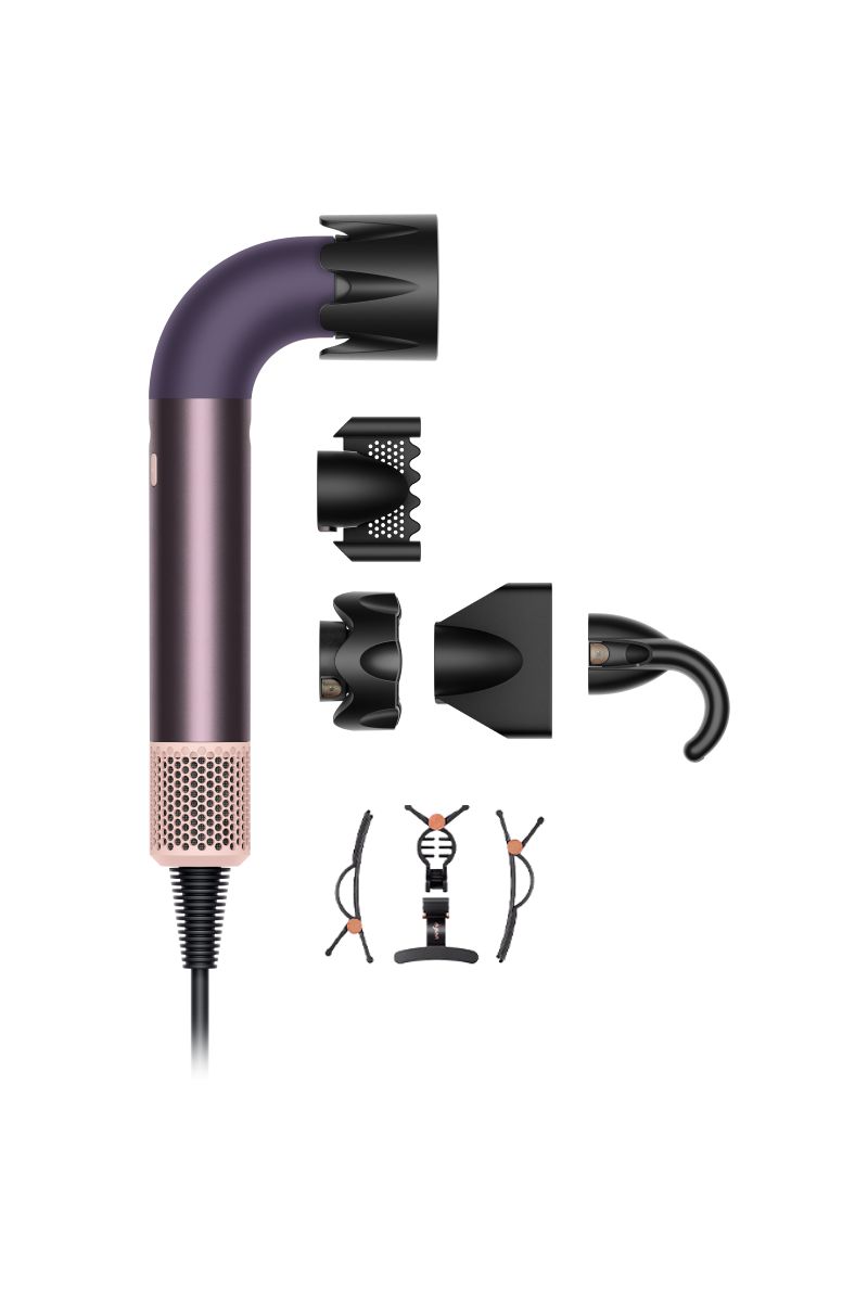 Suszarka do włosów Dyson Supersonic r™ Straight+Wavy Fioletowy jaspis