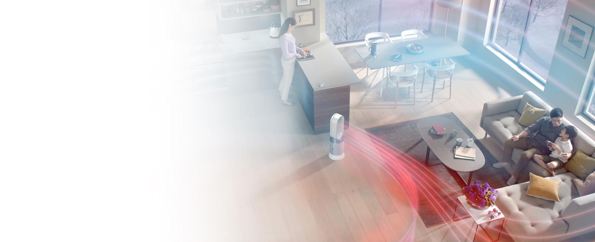 Ainult puhastusfunktsiooniga kütteseadmed suudavad kogu ruumi nii tõhusalt kütta kui ka puhastada