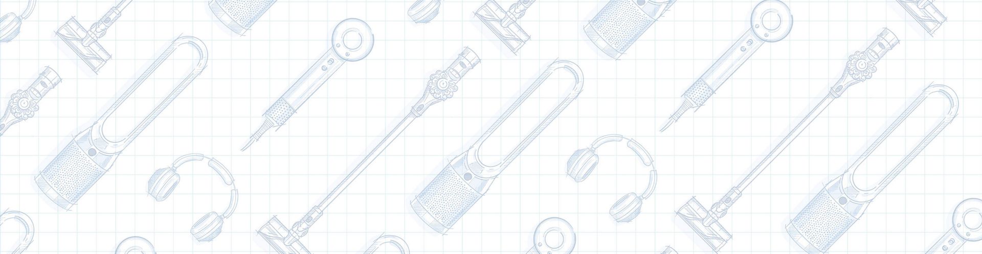 Sketch drawing of dyson machines