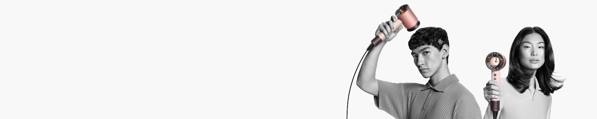 line drawing of dyson machines