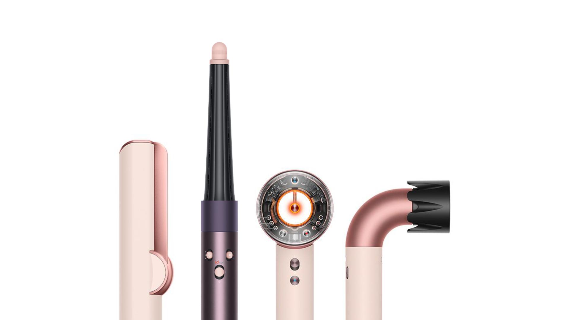 A selection of Dyson Hair care machines.