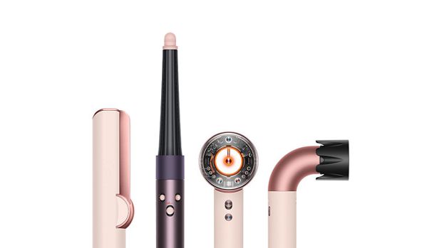 A selection of Dyson Hair care machines.