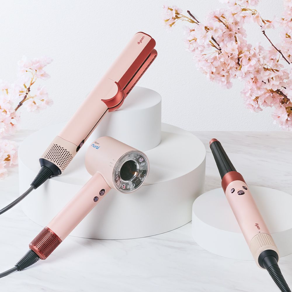 Dyson hair care machines in Jasper plum