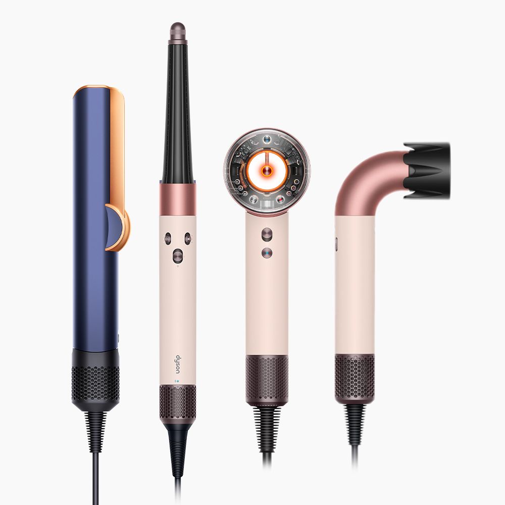 Dyson hair care machines.