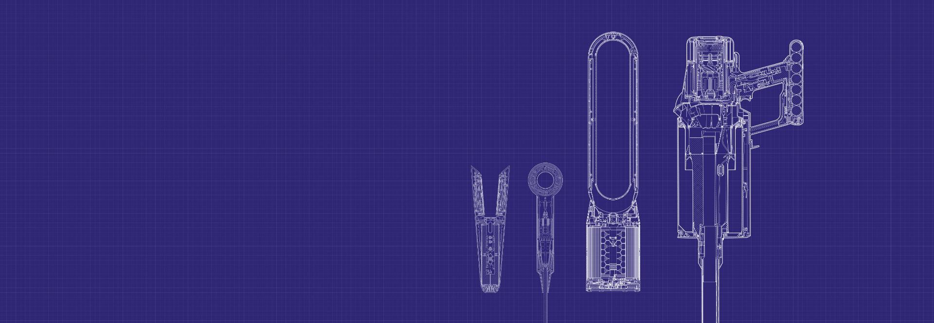 Image of Dyson machine drawings