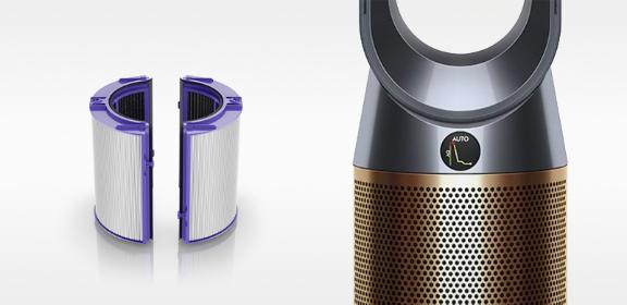 Dyson Pure Coolᵀᴹ Tower Air Purifier White Silver Dyson