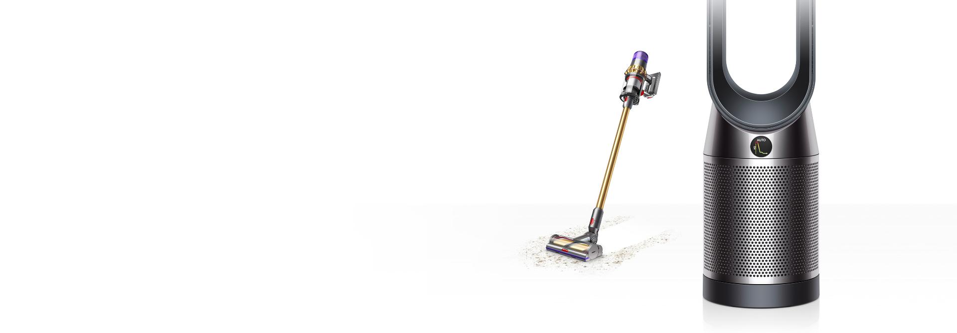 Dyson vacuum and air purifier