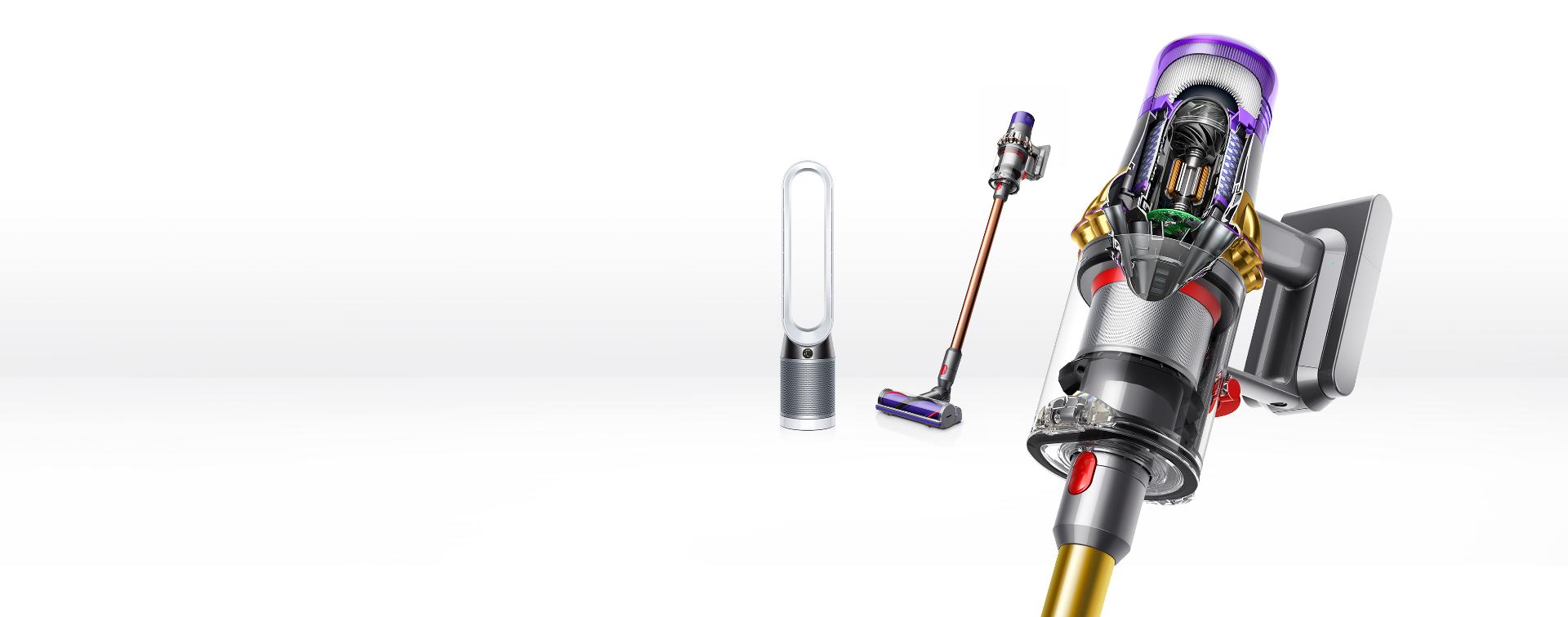Image of a range of Dyson machines