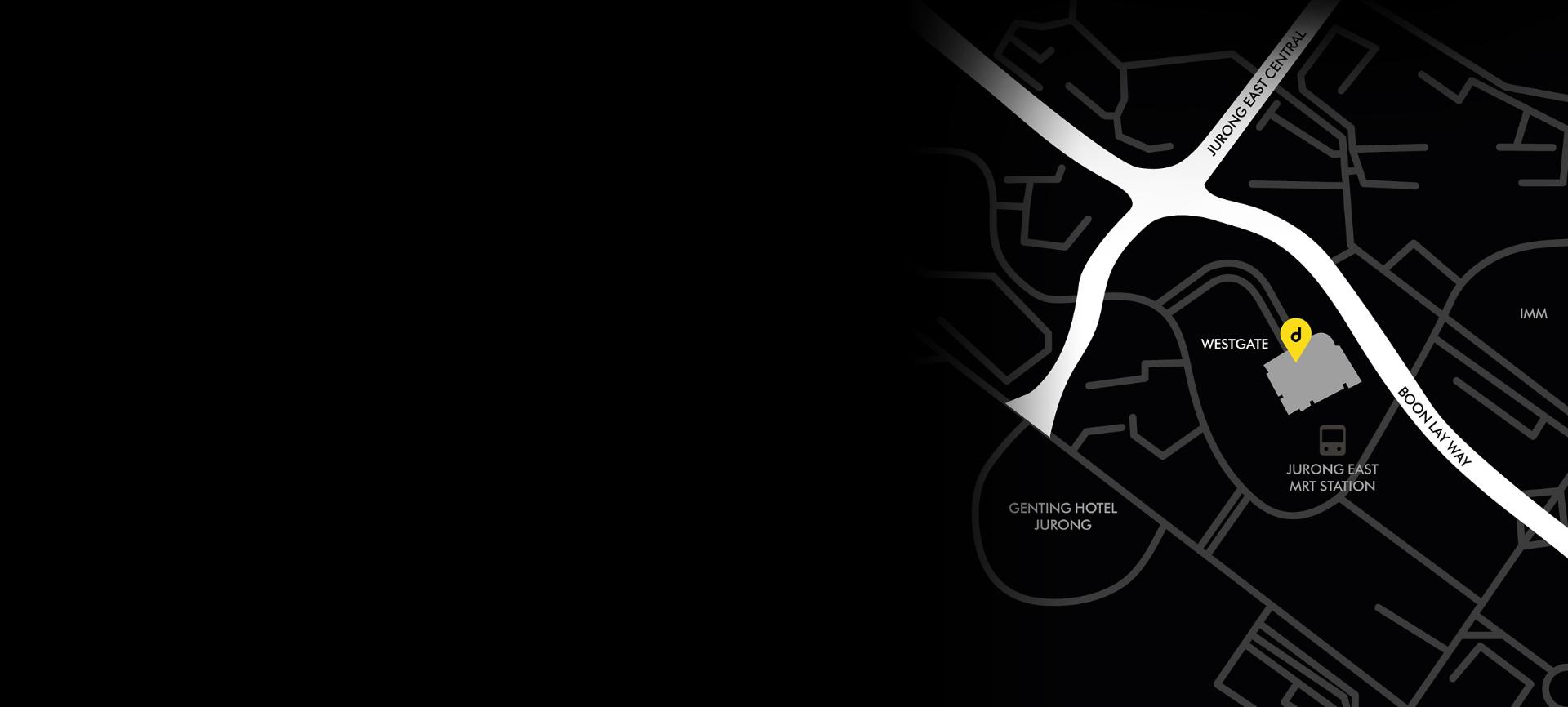 Dyson Demo区Westgate地图